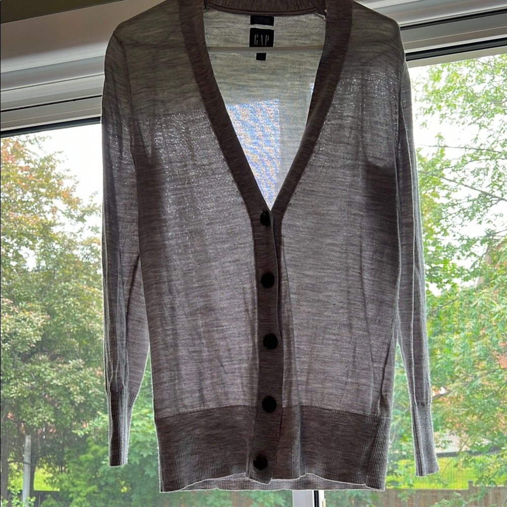 GAP Gray 100% Merino wool Women’s  Sweater